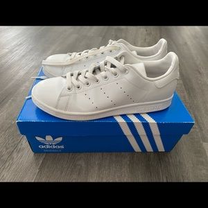 White adidas sneakers